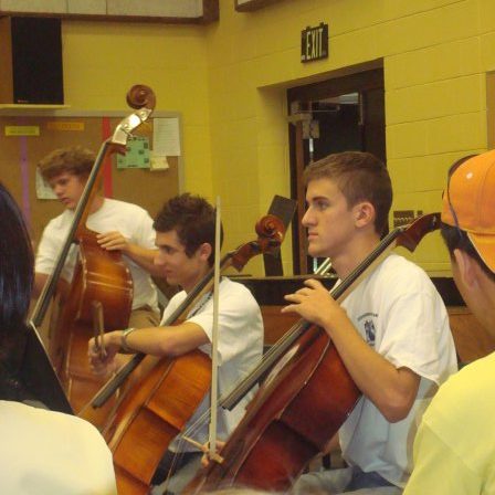 Ryan on cello